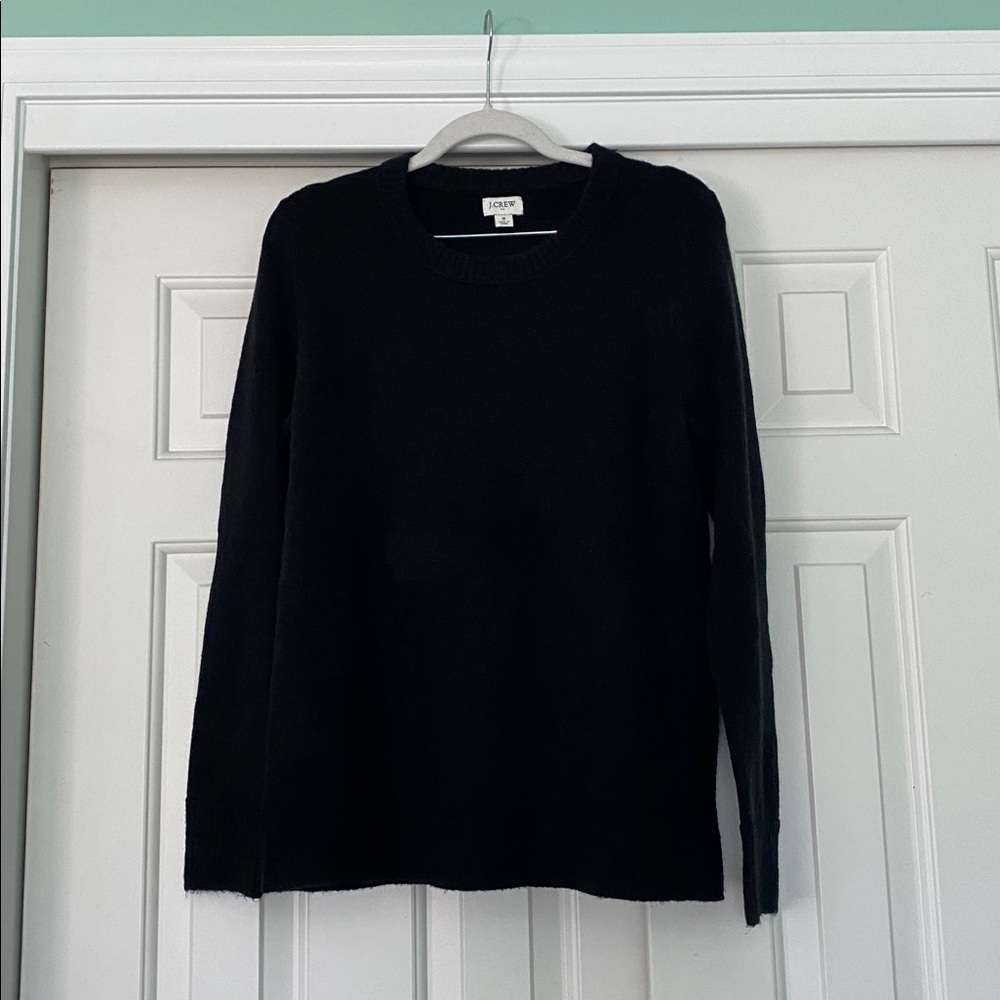 J.Crew Factory Black Tunic Sweater